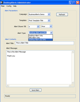 Desktop Alert Administrator