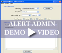 Desktop Alerts Administrator Demo Video