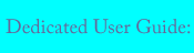 Dedicated Desktop Alert Software User Guide