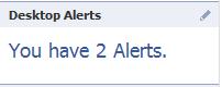 Facebook Profile Page Alert