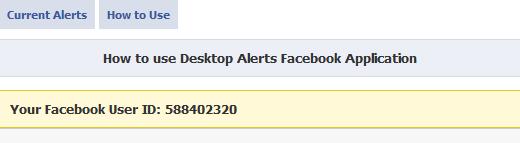 Facebook Usage Page Alert