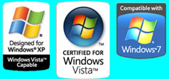 Windows XP Vista 7 Ready