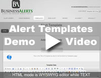 Alert Group Templates Demo Video