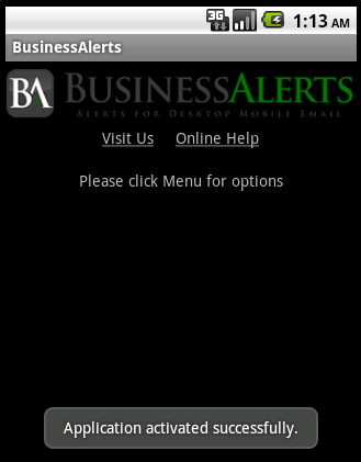 Android App Activation Success