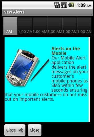 Android App New Alerts