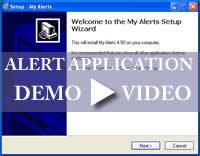 Desktop Alerts Application Demo Video