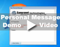 Desktop Alert Personal Message Feature Demo Video